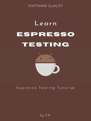 cover image of Learn Espresso Testing